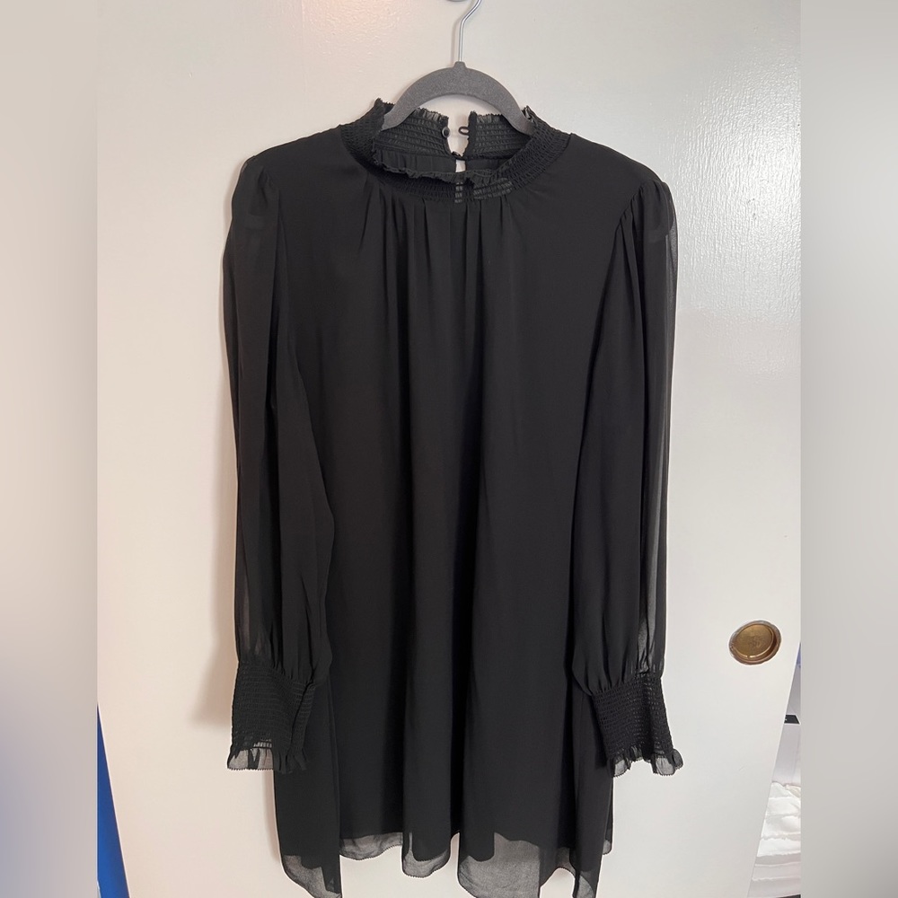 Aritzia Wilfred Valencia Dress in black, SIZE XL.